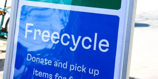 Freecycling New Life for Old Items