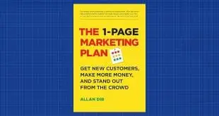 The One Page Marketing Plan by Allan Dib