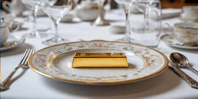 The Fascination With Eating Gold